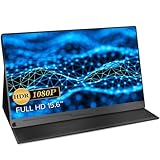 EVICIV EVC-1506 モバイルモニター 15.6インチ フルHD IPSパネル 薄型軽量 ゲーミング ポータブルディスプレイ PS4 Switch PC対応