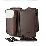 KANGMING 多機能 大きめ レディースバッグ ショルダーバッグ マザーズバッグ 4点セット ショルダーストラップ/ベビーカー用吊り下げストラップ付き ベビーベッド用可能 斜め掛けもOK ベビーカ