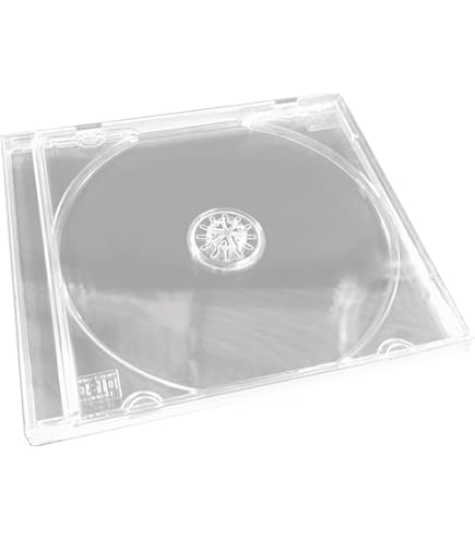 Amazon | 標準 クリア ダブル CD ジュエルケース x10 [並行輸入品