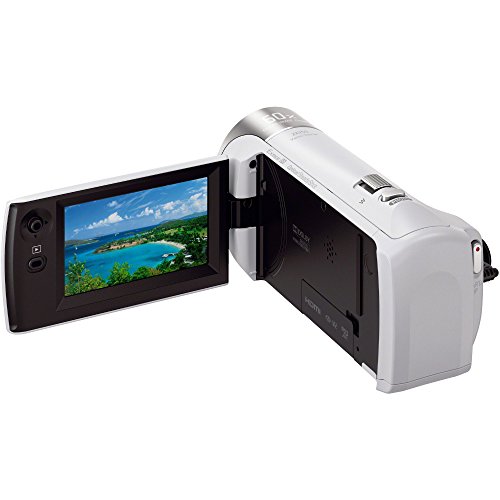 SONY Camcorder Video Camera Handycam HDR-CX470 W 32GB White | eBay