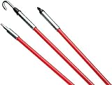Gardner Bender FTX-12L Fish Ease 15' Fish Sticks, Includes Three 4' Long Interlocking Sticks, Bullet