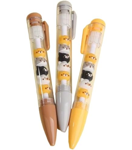Amazon | ボールペン キャラクター付き ねこ ネコ にゃー 色指定不可