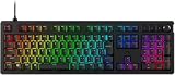 HyperX Alloy Rise ゲーミングキーボード 日本語配列 メカニカル フルサイズ リニアスイッチ メディアコントローラー ガスケットマウント ホットスワップ カスタマイズ 7G7A3AA#ABJ [並行輸入品]