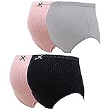 ローズマダム(Rosemadame) お腹をすっぽり マタニティ ショーツ 4枚 セット 綿100% 柄 おまかせ (L~LL 4枚ｾｯﾄ)