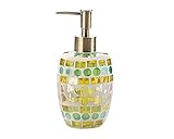 モザイクガラスのソープディスペンサー 丸和貿易 ブリスターチ ディスペンサー シャーベットフラワー 600150403