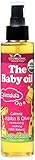 US Organic Baby Oil with Calendula, Smooth Caribbean Coconut, Certified Organic by USDA, Jojoba & Ol