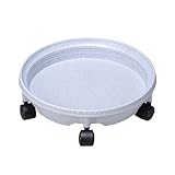 鉢受プレート キャスター付き 290 ストーン