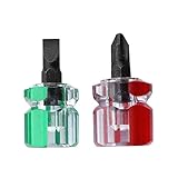 volflashy ドライバー 多用途 1/2inch PP ハンドル 絶縁 フィリップス スロット スクリュードライバー 手動 修理 オープニング 工具 2pcs/set