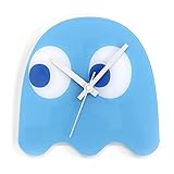 パックマン (PAC-MAN) 掛け時計 (ブルー)