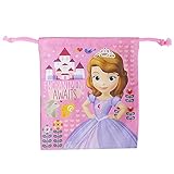 小さなプリンセスソフィア ディズニー 巾着袋(小) ランチグッズ エプロン カップ ポーチ 女の子 女児 ガールズ 子供用 fo-d1381