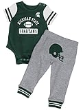 Michigan State Spartans NCAA幼児" Lil ' Champ "ボディスーツ&パンツ衣装セット