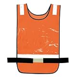 アイトス 裏メッシュゼッケンベスト(春夏用) AZ-8707 063  オレンジ Fサイズ