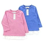 Bobson(ボブソン) 長袖Tシャツ (80～130cm) キムラタンの子供服 (77444x77944-163) ブルー 120
