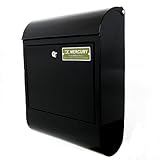 MERCURY メールボックス 郵便ポスト ロックキー開閉式 限定色 マットブラック