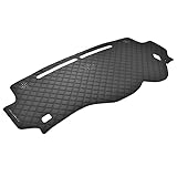 アルファード ヴェルファイア 20系 ダッシュマット ダッシュボード マット ダイヤカット ステッチ ブラック キルティング