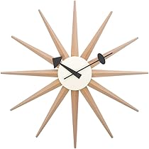 HERMOSA(ハモサ)　スターバーストクロック　ジョージネルソンリプロダクト品 サンバースト クロック – Vitra Online Shop