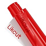 Likcut カッティングシート 赤 光沢あり カッティング シート30cm*183m 防水耐候 DIY ステッカーシート 車 屋内屋外