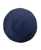 ドリームウォーク 帽子 ベレー帽 コットンニットベレー帽 (ポッチあり ベビーサイズ Navy) 綿 親子でおそろい