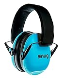 Snug キッズイヤーマフ聴覚プロテクター 聴覚過敏 自閉症 サイズ調節機能あり (水色)