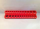 1/4" Drive Shallow/Deep 26-Hole Socket Holder by MECHANICS TIME SAVERS [並行輸入品]