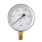 山本計器製造 (株) 普通形圧力計A型 ツバなし 100×1.0MPA×G3/8