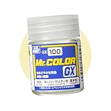 G S I クレ オス MR カラーGX スーパークリアー3 18ml 模型用塗料 GX100 プラモデル コーティング K3P monomoshop オリジナルロゴ入りパッケージH