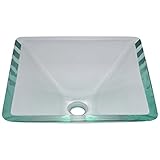 MR Direct 603 Crystal Glass Vessel Sink [並行輸入品]