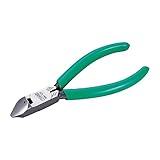 トネ(TONE) 斜ニッパ NN-125 グリーン 全長132mm