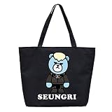 韓流グッズ 可愛 ファッション BIGBANG VIP GD TOP SOL VI D-LITE MADE ビッグバン バッグ ハンドバッグ (ブラック(VI))