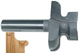 Magnate 7412 Door Lip / Finger Pull Router Bits - 2 Overall Diameter; 1 Cutting Length by Magnate