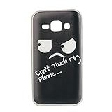 Samsung Galaxy J1 2015 ケース カバー UNEXTATI 高品質 超薄型 高級 TPU 保護カバー 液晶保護 衝撃吸収 全面保護 耐汚れ 柔軟 脱着簡単 落下防止 防塵 耐久 透