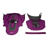 ベビーカー【ibabe　S802交換用 シートカバー ：パープル】