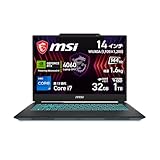 MSI Cyborg 14 第13世代Core i7 RTX 4060搭載 14インチ 軽量ゲーミングノートPC