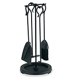 コンパクト暖炉ツールセット ブラック 90997BK