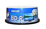 マクセル(maxell) 録画用 BD-R 標準130分 4倍速 ワイドプリンタブルホワイト 30枚スピンドルケース BRV25WPE.30SP