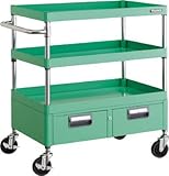 ＴＲＵＳＣＯ　フェニックスワゴン　７５０Ｘ５００ＸＨ８８０　２列引出付　ＹＧ色【PEW973WYG】 (販売単位：1台)