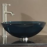 Tempered Glass Vessel - Blue [並行輸入品]