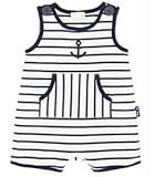 Le Top ルトップ マリンロンパース 男の子 (6M（65）)