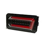 スズキ キャリー テールランプ 流れるウインカー キャリィ/スーパーキャリィ（DA63T/DA65T/DA16T）チューブフルLEDテールランプ (インナーブラック/レッドバー)