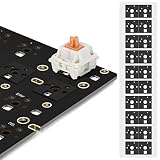 YIMAGUJRX RUNJRX キーボードスイッチパッド 厚さ1mm ポロンフォーム 61/64/87/100/104/108ホットスワップキーボード用 120個