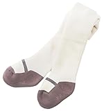 FEOYA ベビー タイツ 女の子 白 フォマール 綿混 赤ちゃん スパッツ 80 秋冬 結婚式 ひな祭り お誕生日 プレセント カジュアル １-2歳