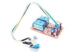 SMAKN? Indicator Light NC 2 Channel Shock Sensor Switch Relay Module DC 5V [並行輸入品]