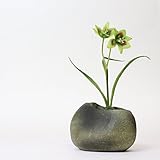 A plus floral art インテリアグリーン 石 盆栽 アレンジ 石粋（セキスイ) バイモ 造花 フェイクグリーン 苔 観葉植物 和風 和モダン