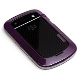 Walnutt BB 9900 ケース Bumper , purple clear【 ウォルナット ブラックベリー9900 ケース バンパー , パープル -クリア -】