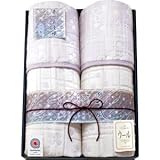 『出産内祝 引越 ご挨拶 内祝 お返し 結婚内祝などに人気の商品』　泉州あやの風　五重織ウール混ガーゼケット2P　【のし・包装可】