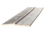 【北米古材】グレイウッドハーフ　厚み7～12mm×幅135～155mm×長さ1200mm　2枚セット