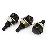 uxcell ヘッドライト　ワッシャー　ノズルスプレー プラスチック フロント スプレー ノズル ブラック