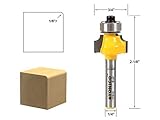 Yonico 丸面ビット 半径3.175mm（1/8インチ） 軸部6.35mm（1/4インチ） 13161q
