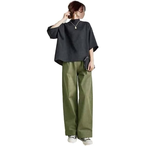 Amazon | [YINGDIE] ノースリーブ tシャツ ロングパンツ