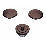 DanzeリフトとTurn Tub Drain変換キット 1.5 ブロンズ D490637BR 1